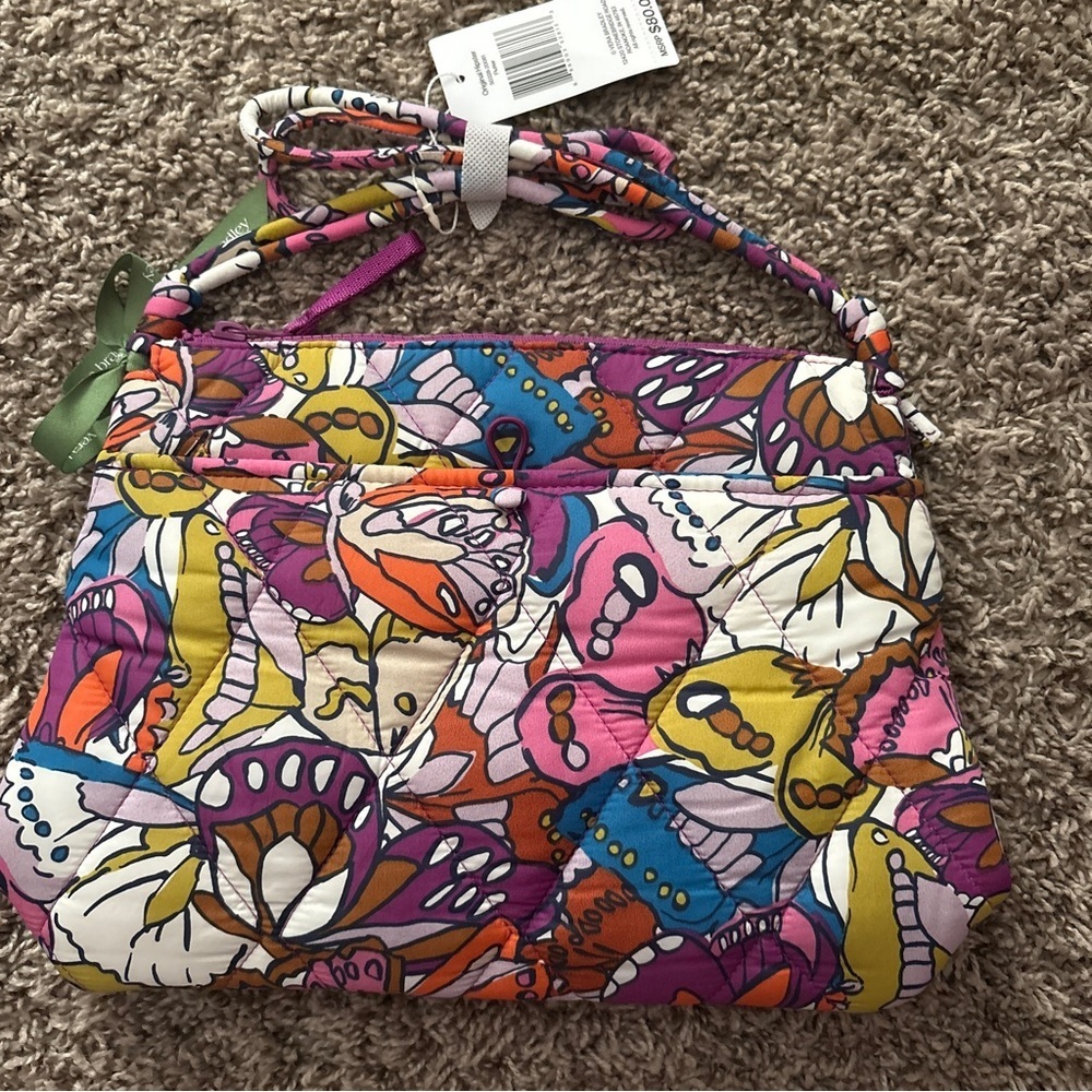 Vera Bradley Multicolor Floral Quilted Crossbody